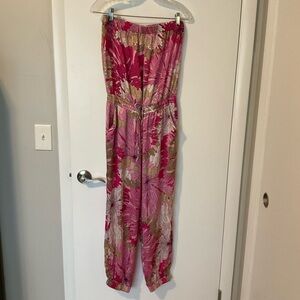 Classique Silky Strapless Jumpsuit